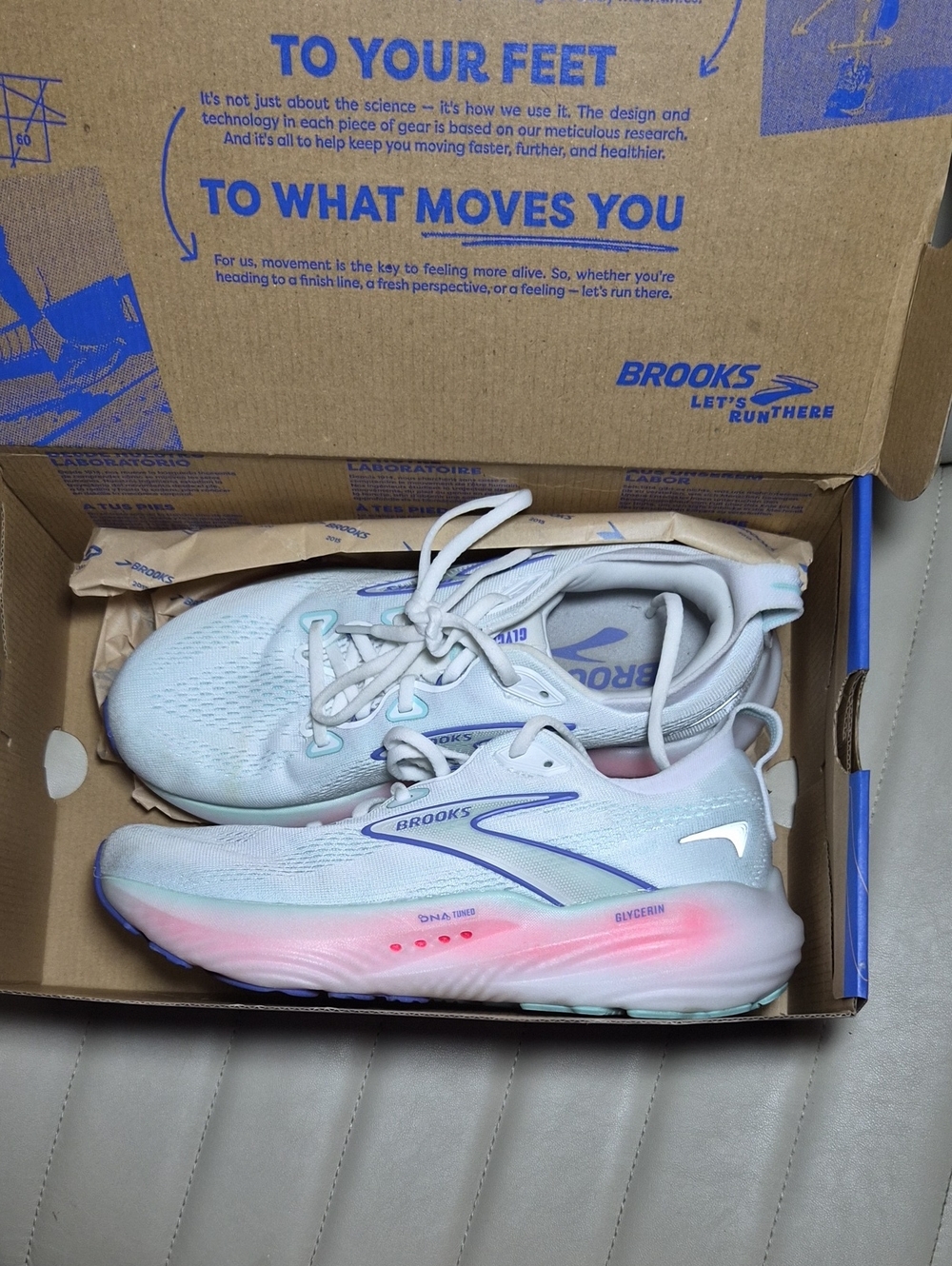 Brooks Glycerin 22 Womens Running Shoes 8.5 Wide D